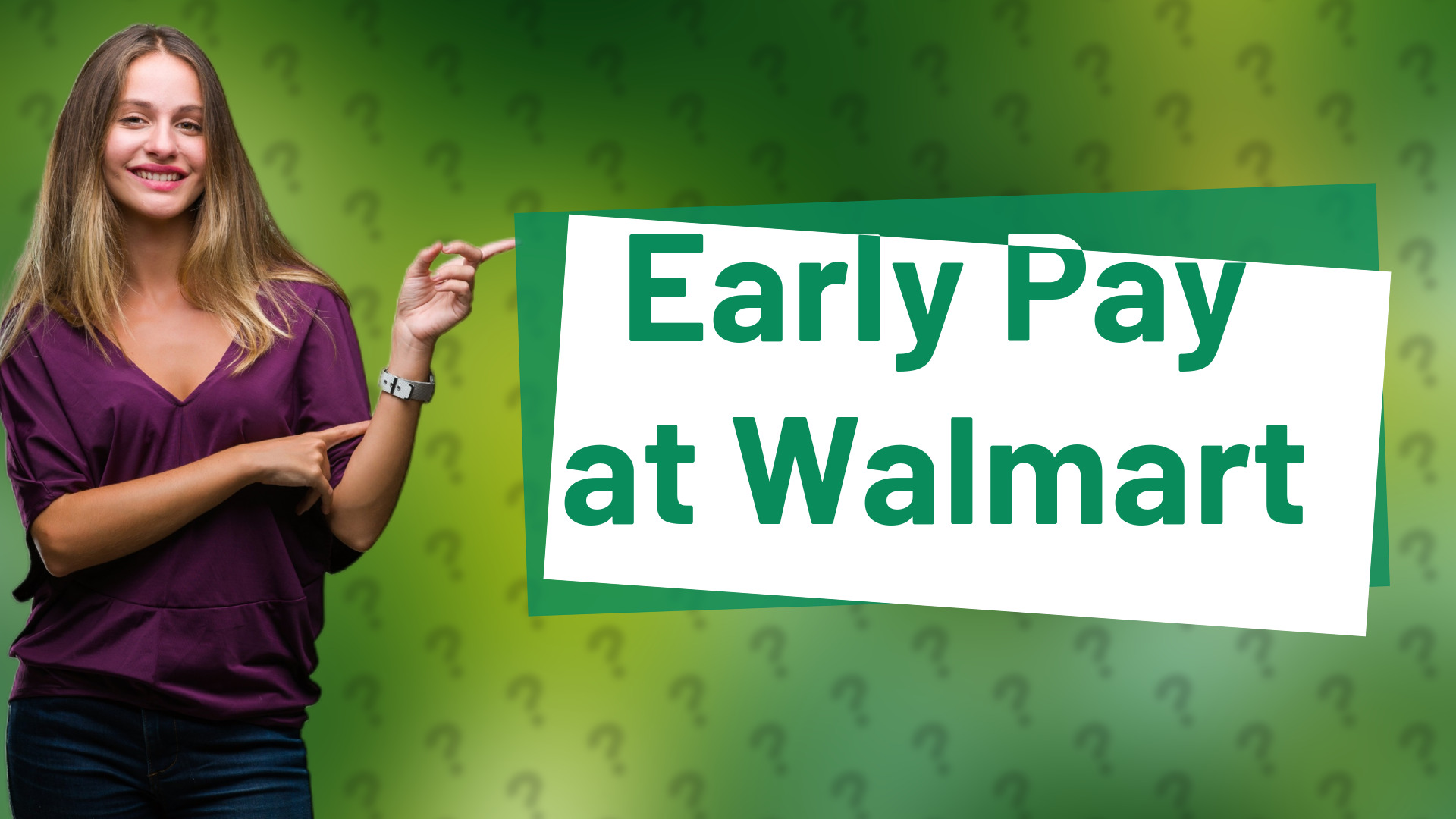 Early Pay at Walmart