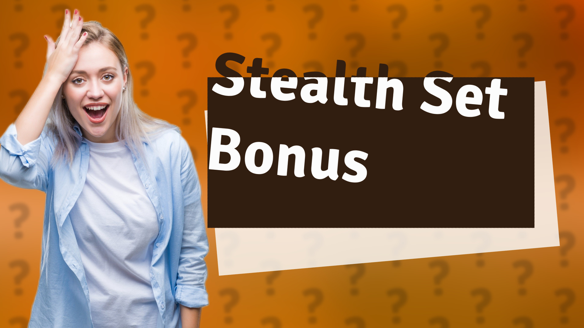 Stealth Set Bonus