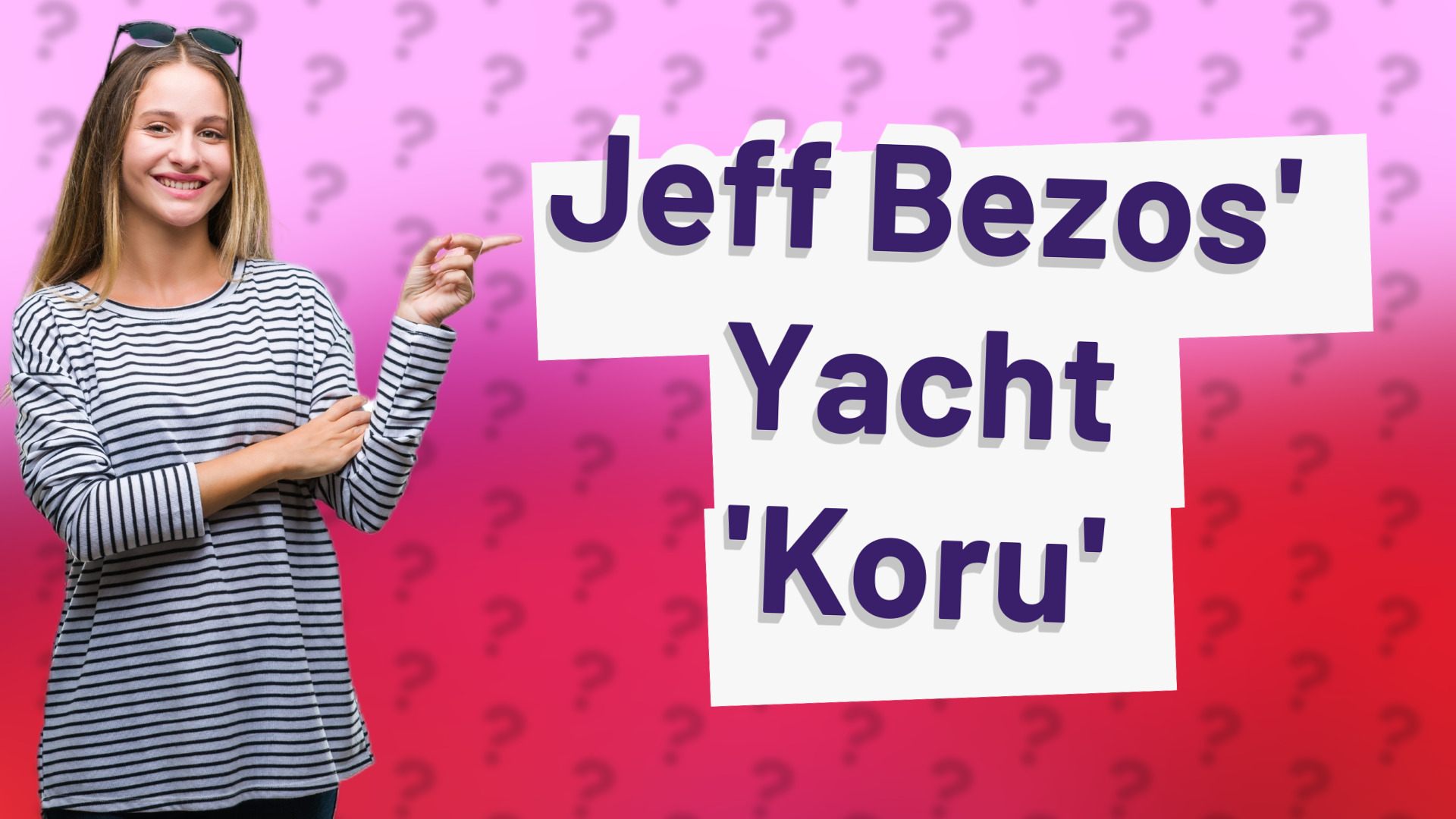 Jeff Bezos' Yacht 'Koru'