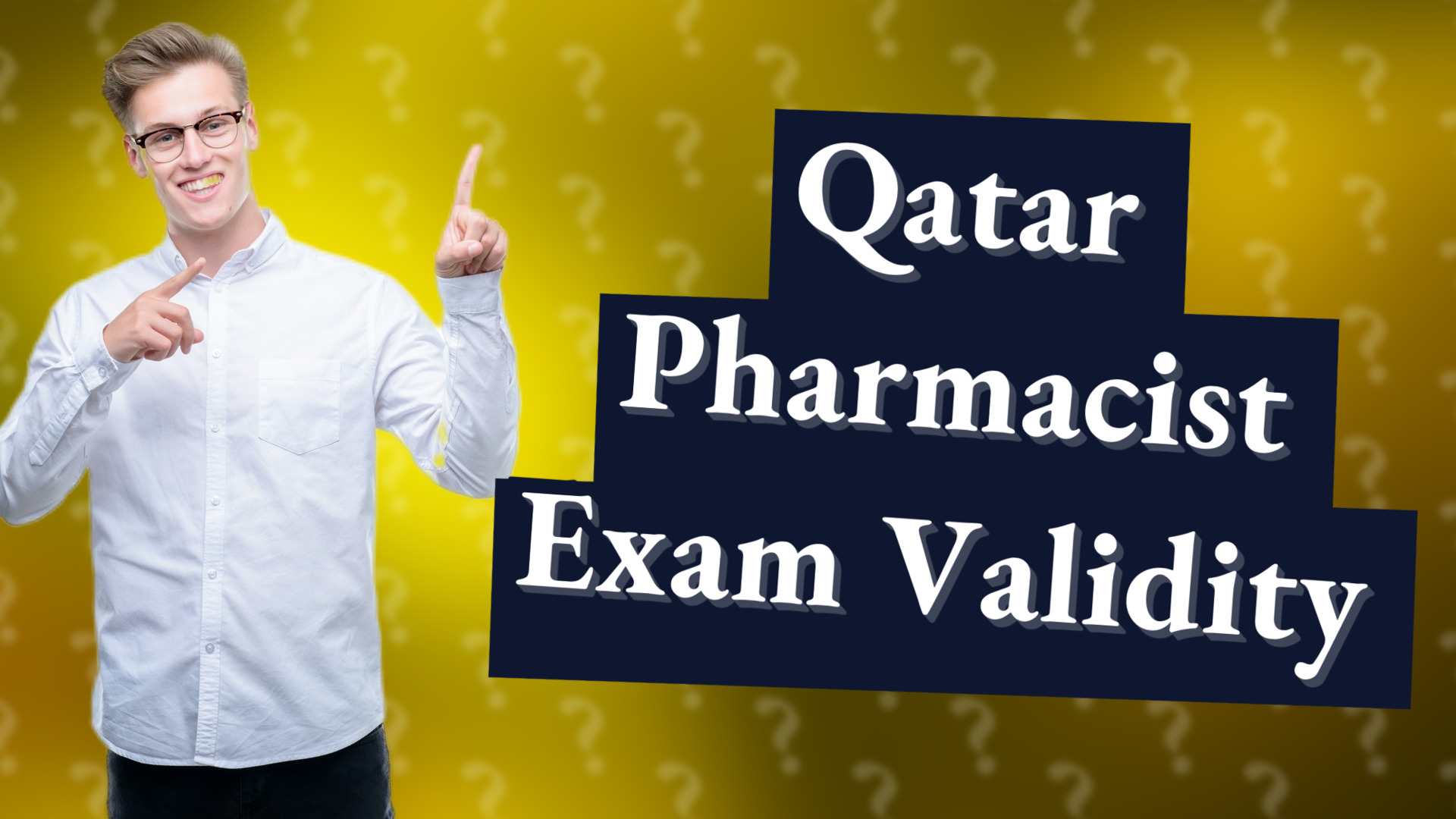 Qatar Pharmacist Exam Validity