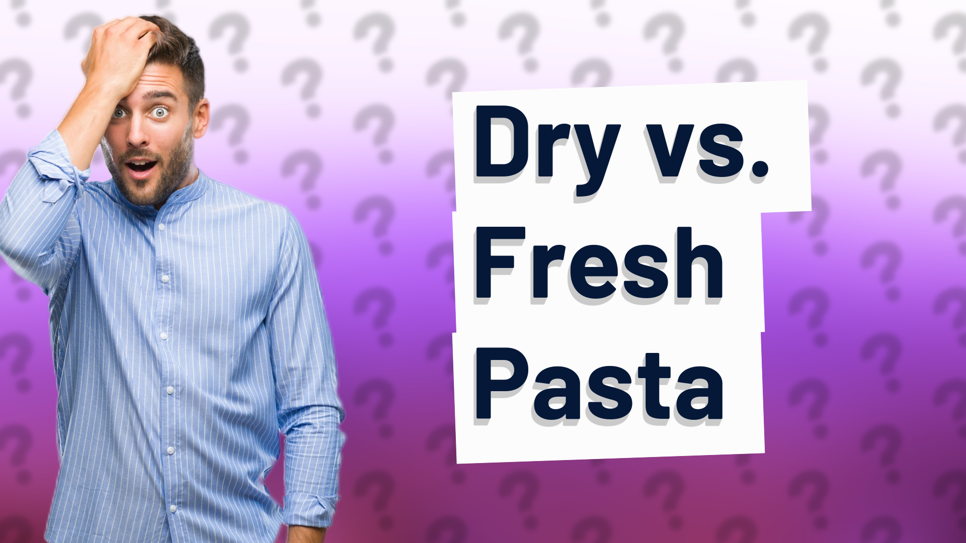 Dry vs. Fresh Pasta