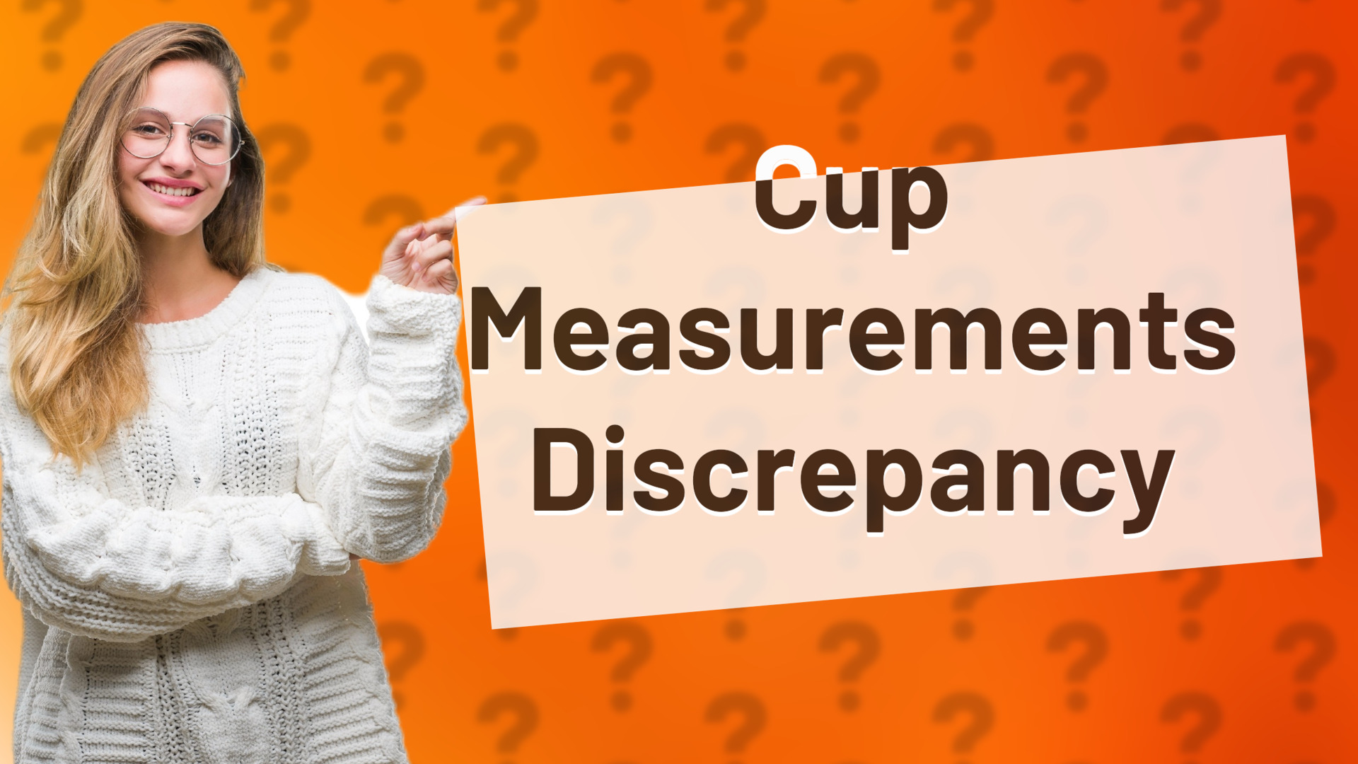 Cup Measurements Discrepancy