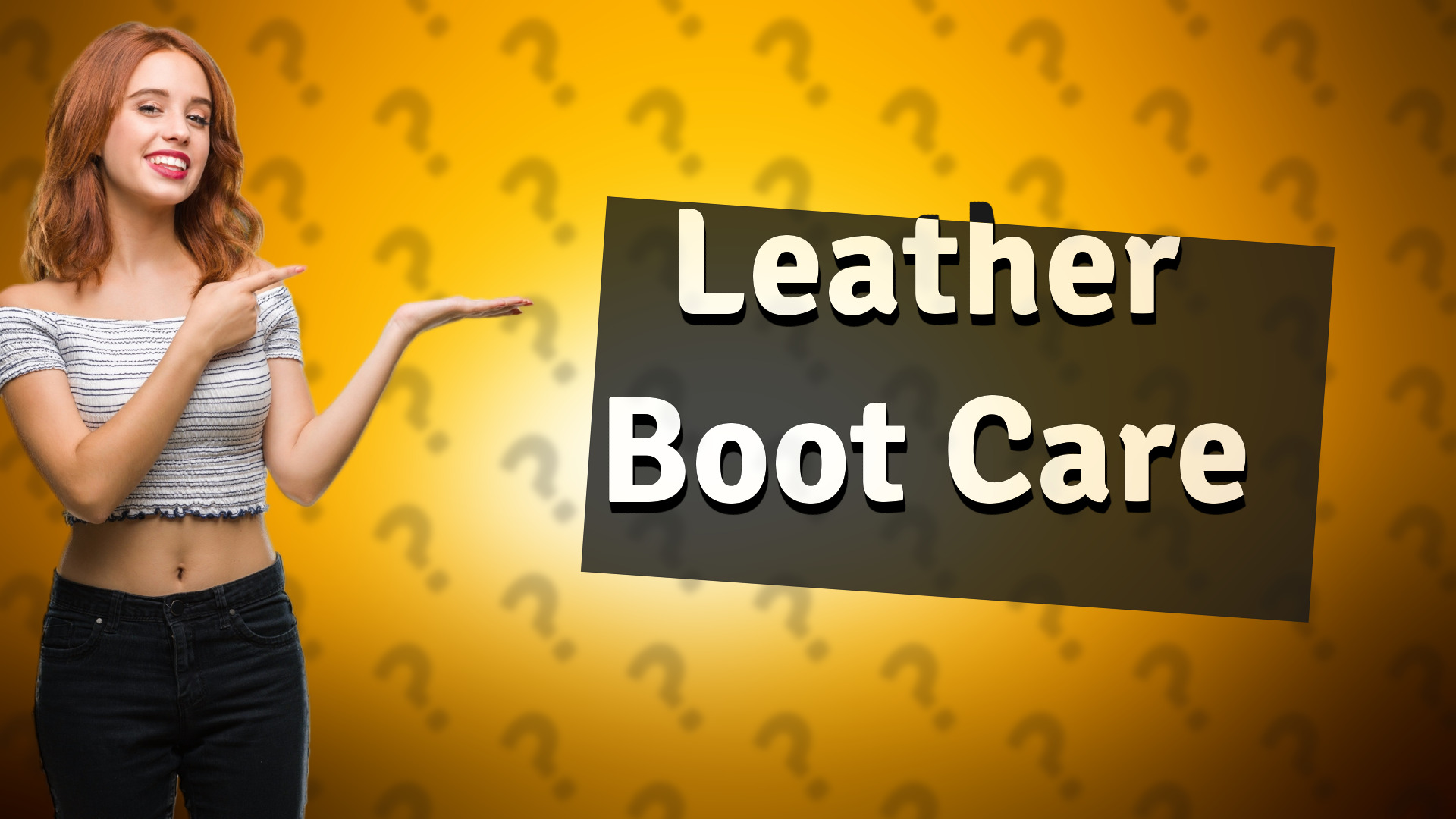 Leather Boot Care