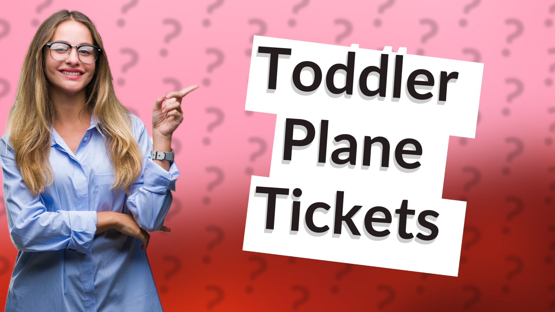 Toddler Plane Tickets