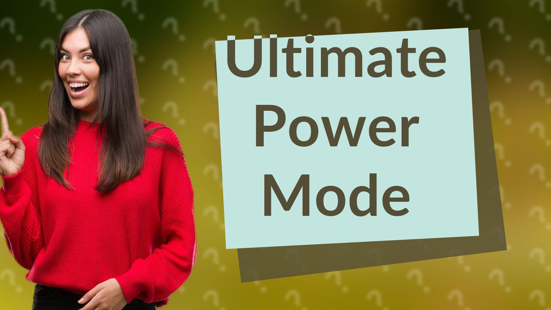 Ultimate Power Mode