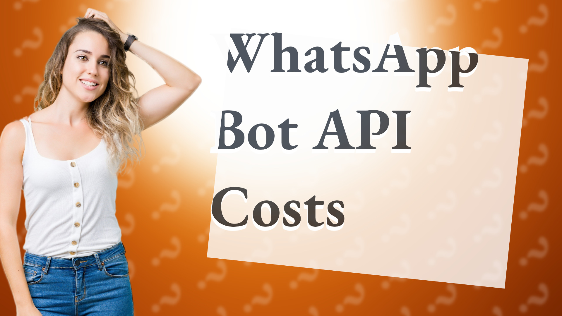 WhatsApp Bot API Costs
