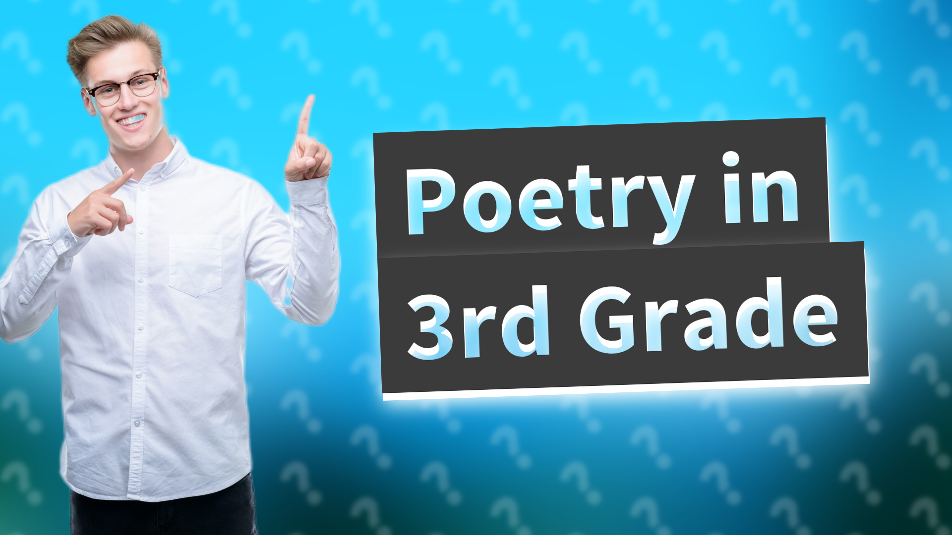 Poetry in 3rd Grade