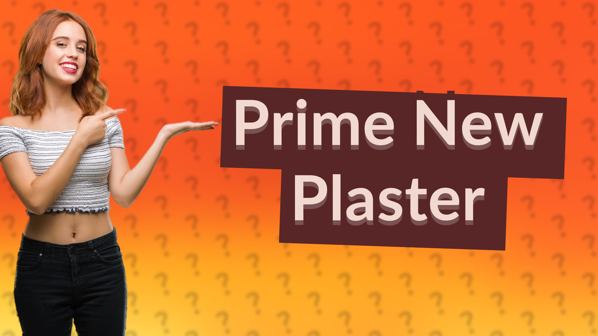 Prime New Plaster