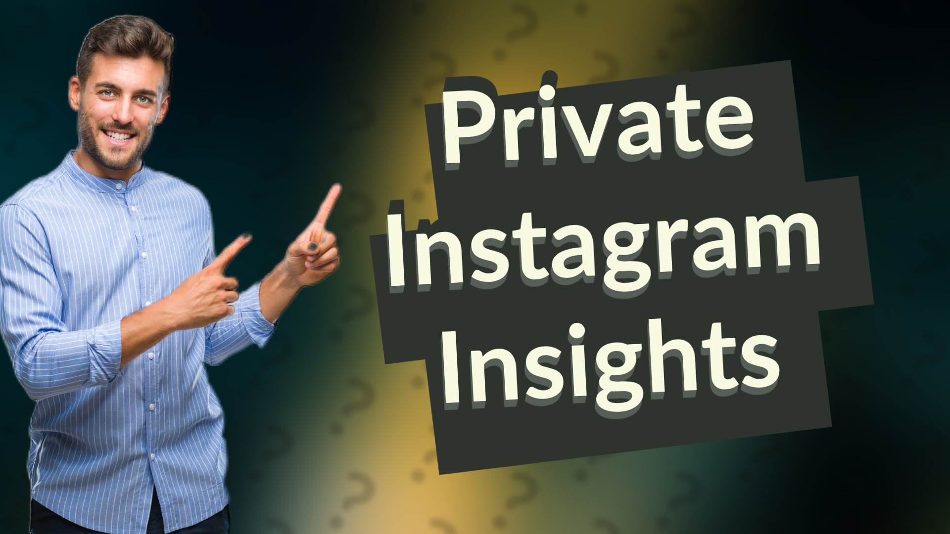 Private Instagram Insights