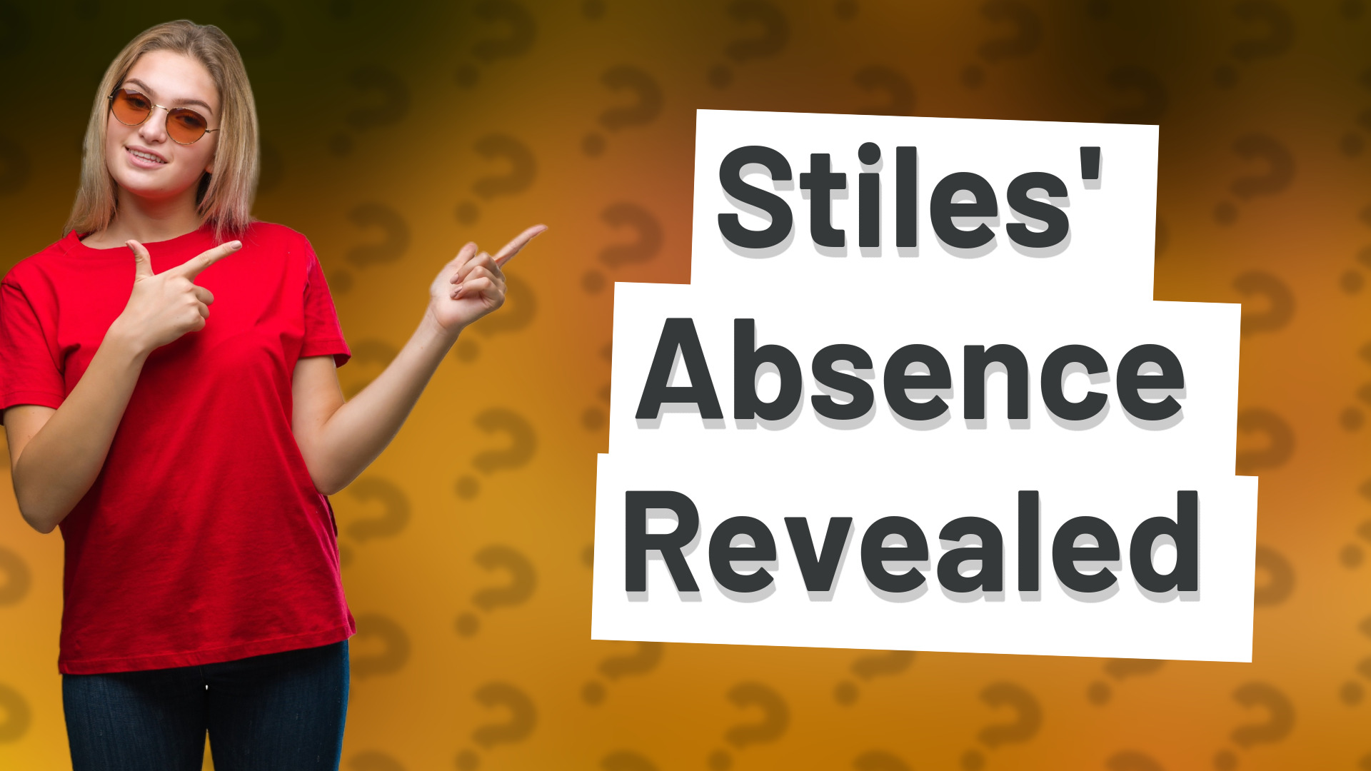Stiles' Absence Revealed