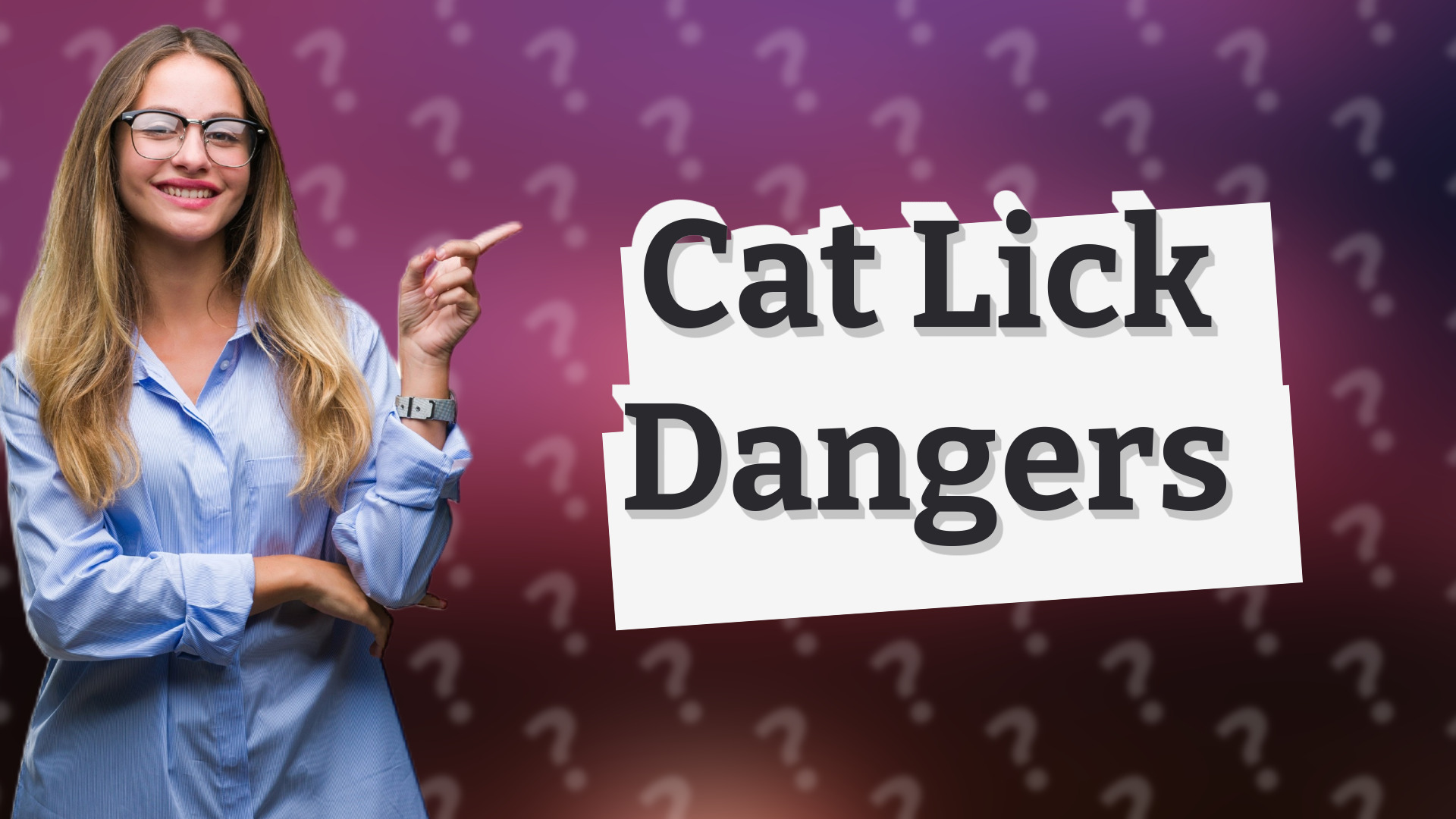 Cat Lick Dangers