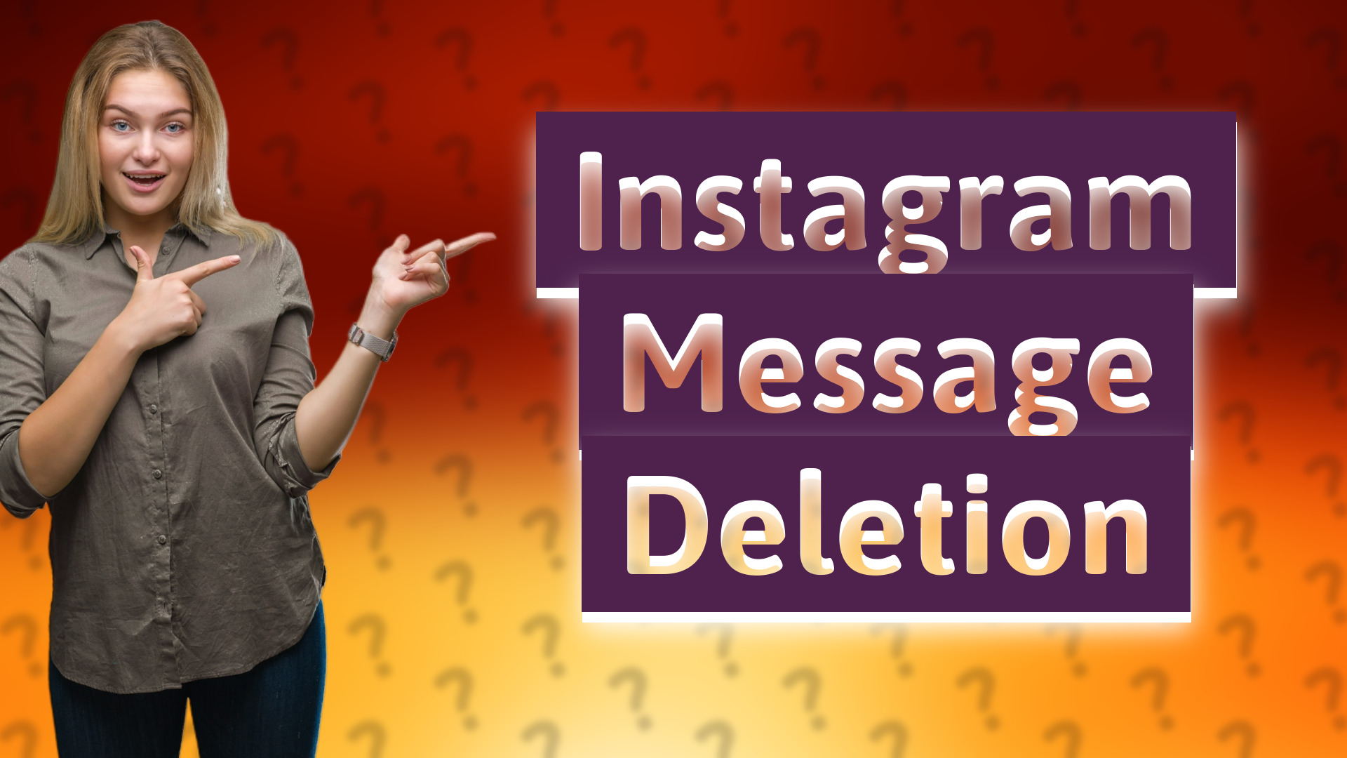 Instagram Message Deletion
