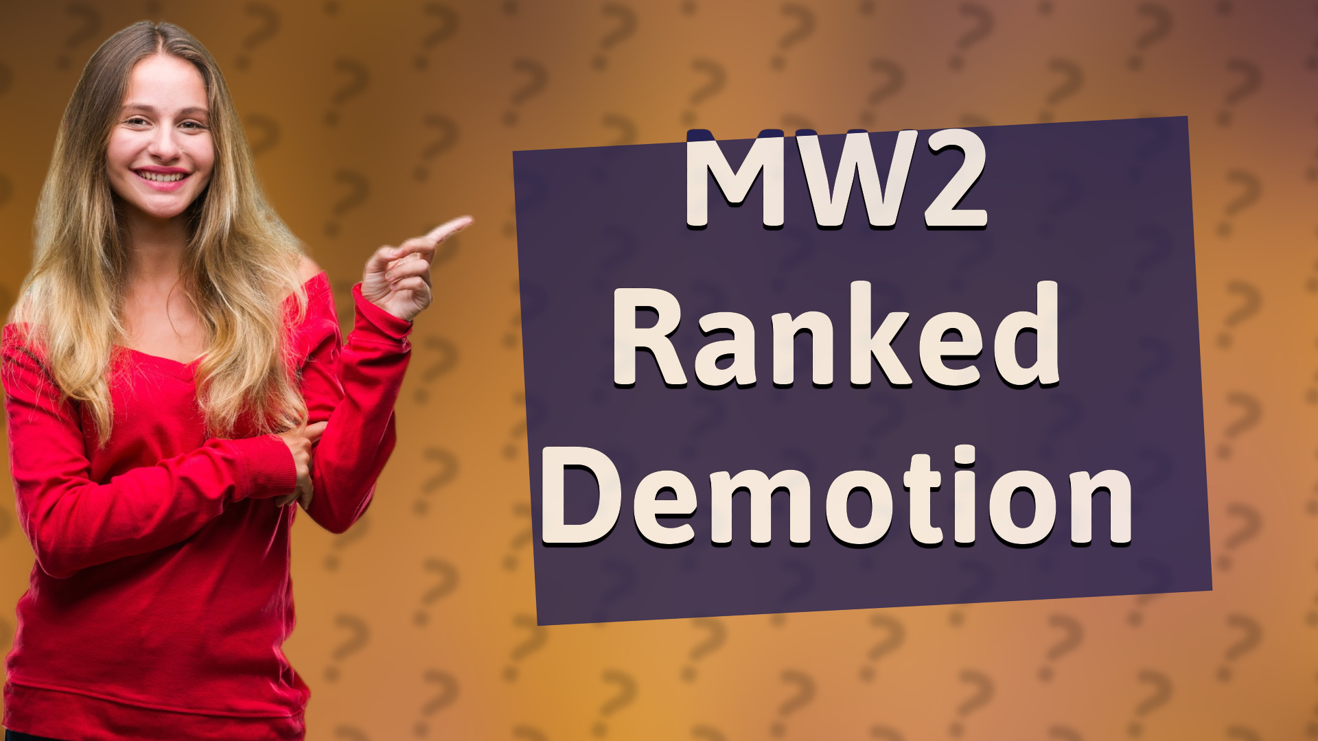 MW2 Ranked Demotion