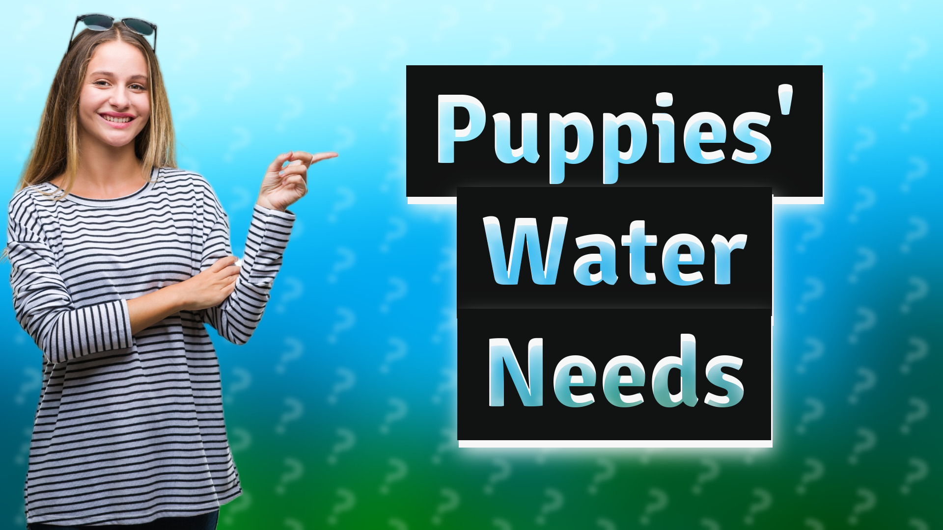 Puppies' Water Needs
