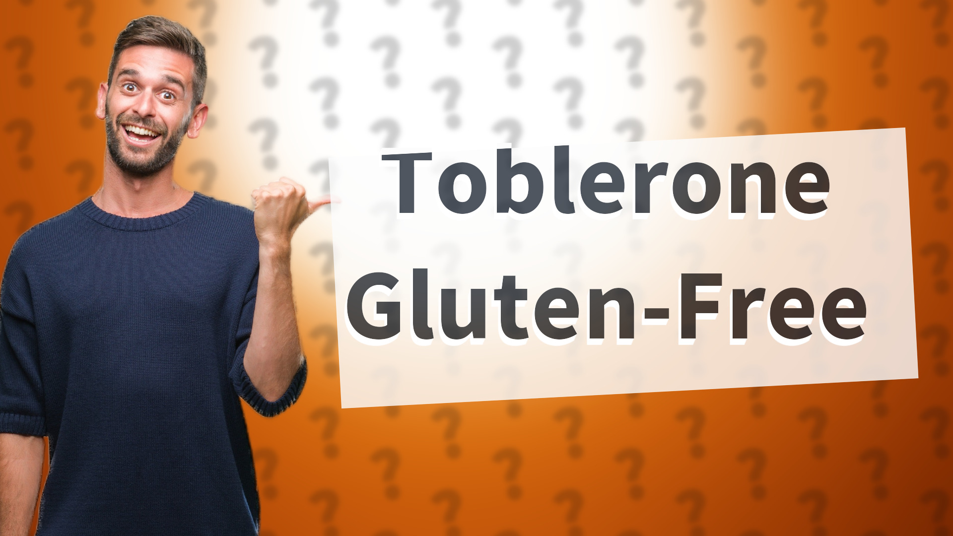 Toblerone Gluten-Free