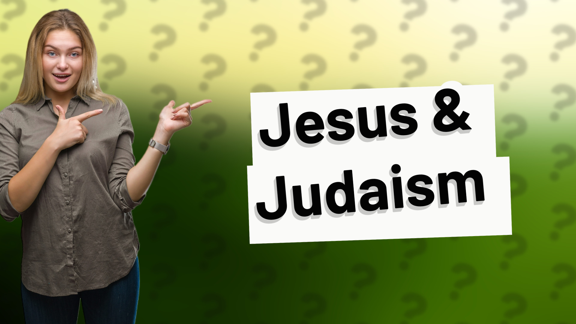 Jesus & Judaism