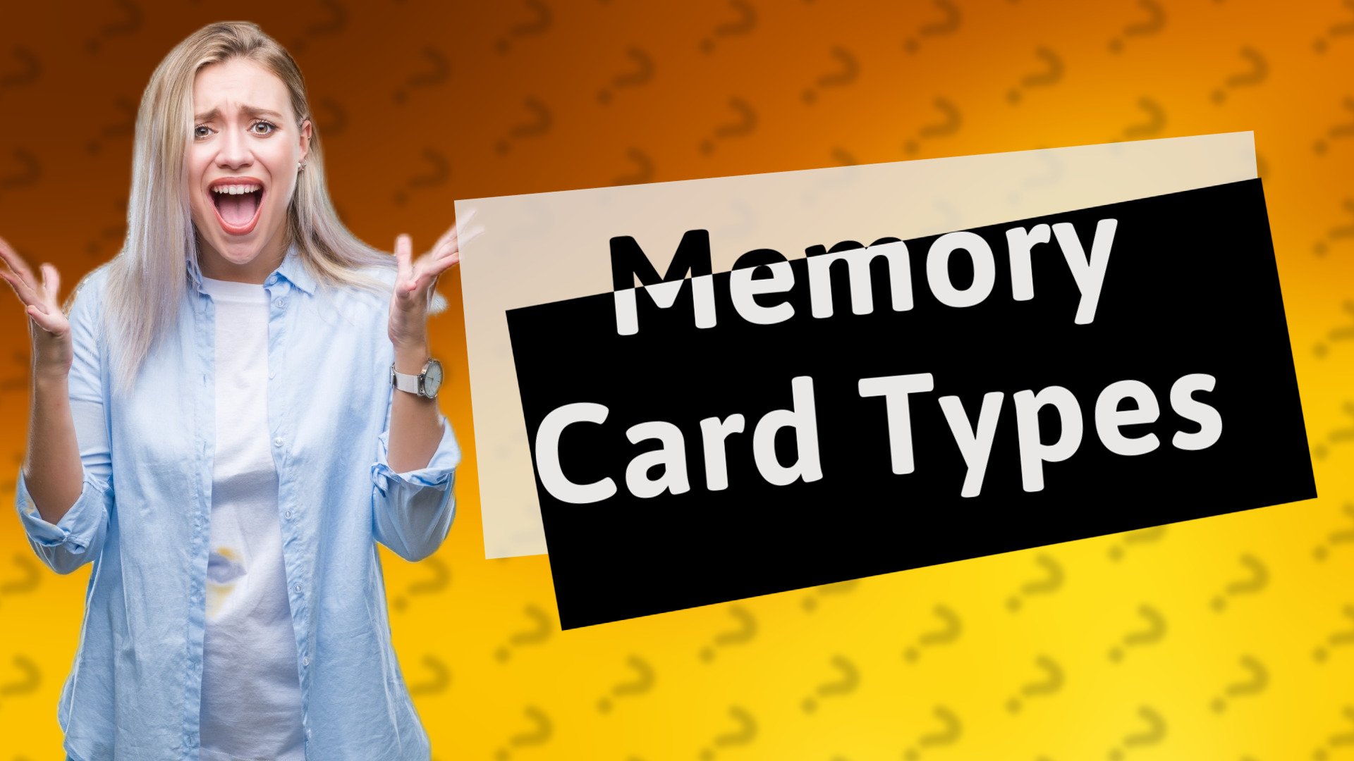 Memory Card Types