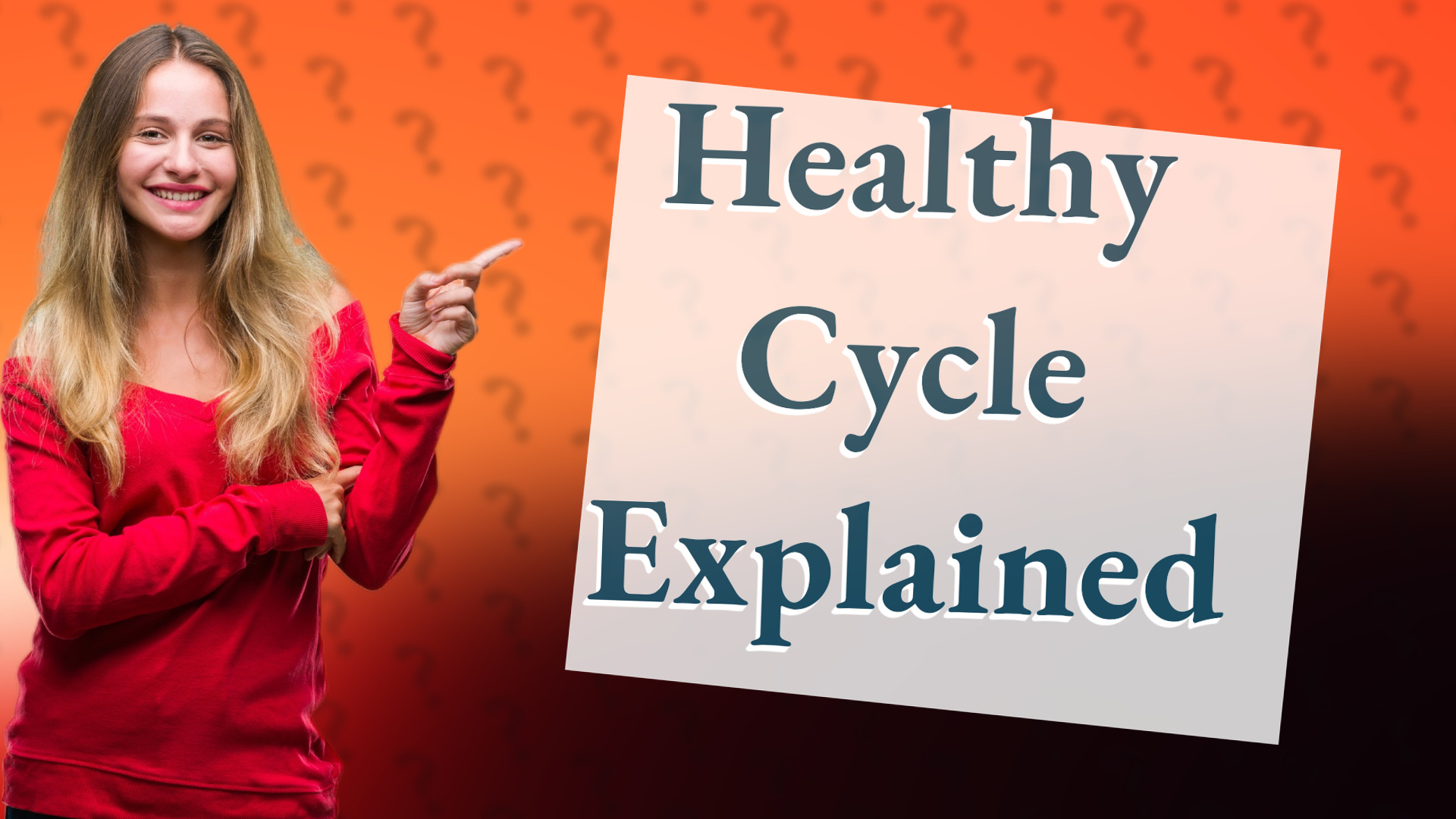 Healthy Cycle Explained