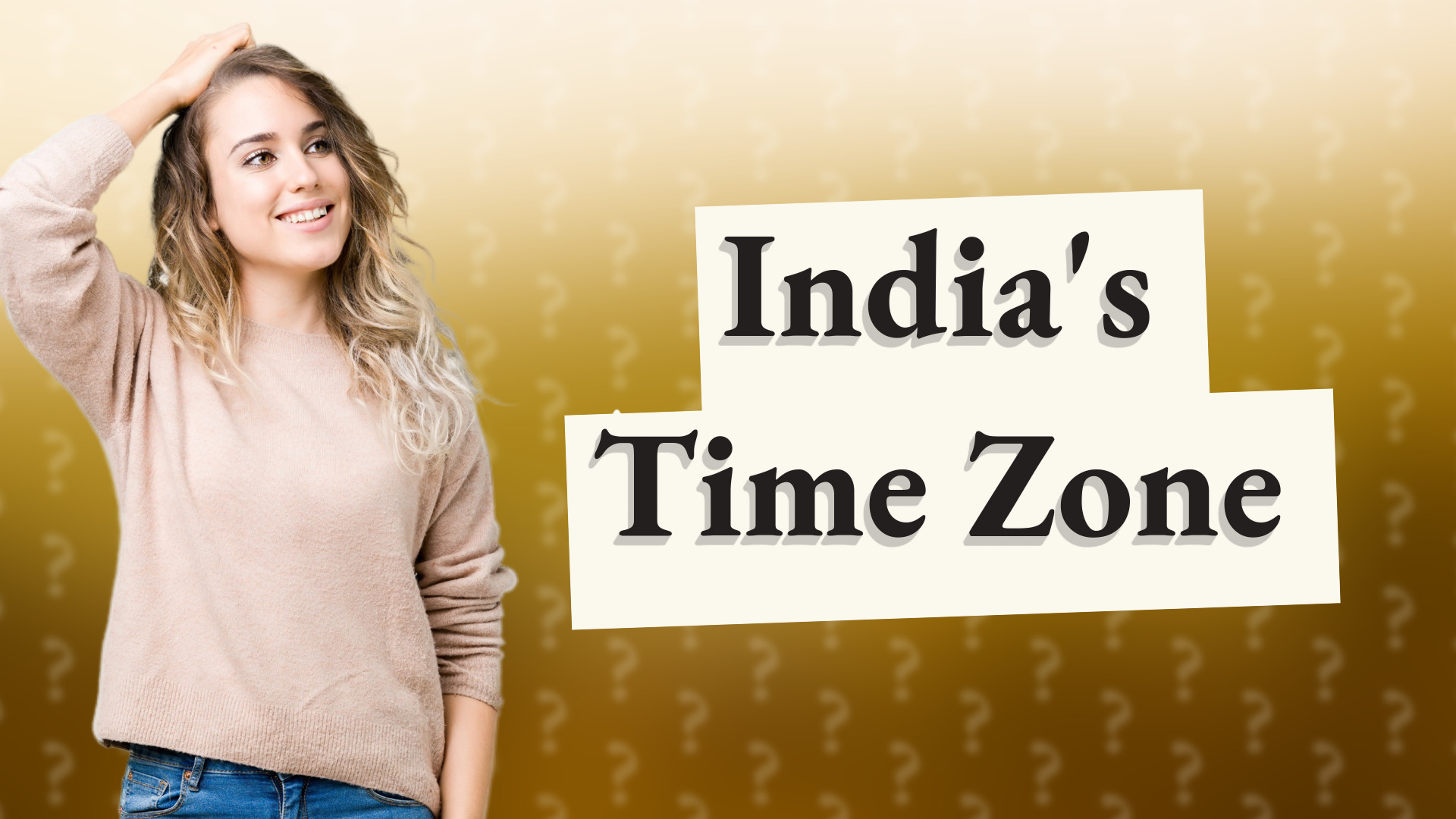 India's Time Zone