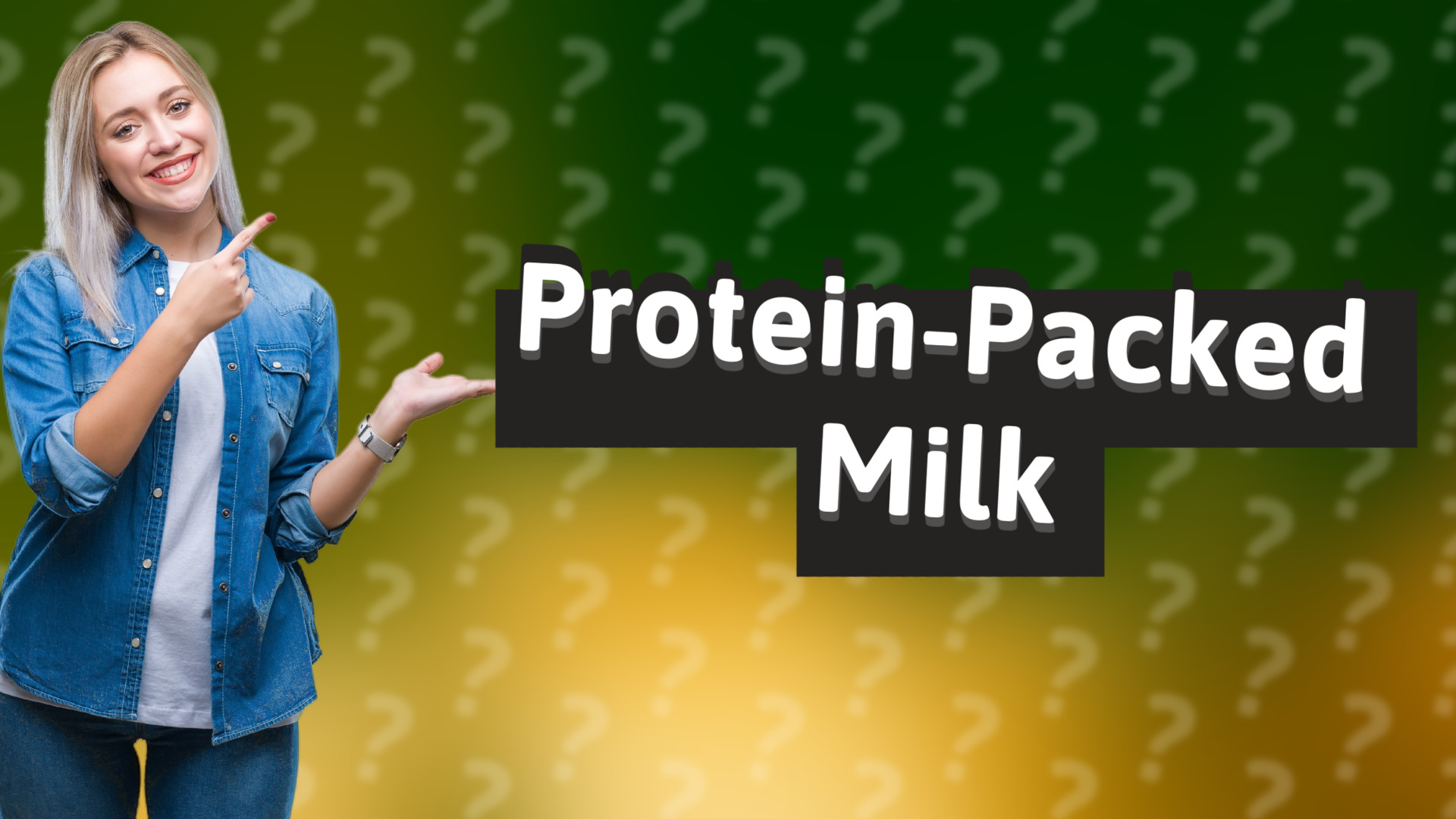 Protein-Packed Milk