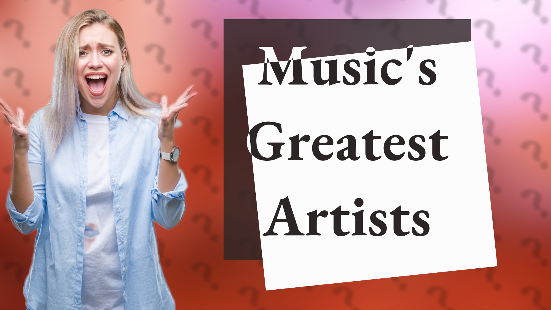 Music's Greatest Artists