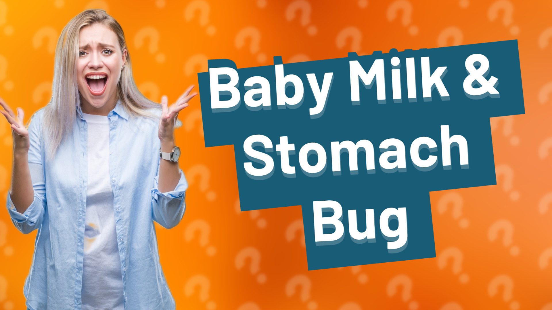 Baby Milk & Stomach Bug