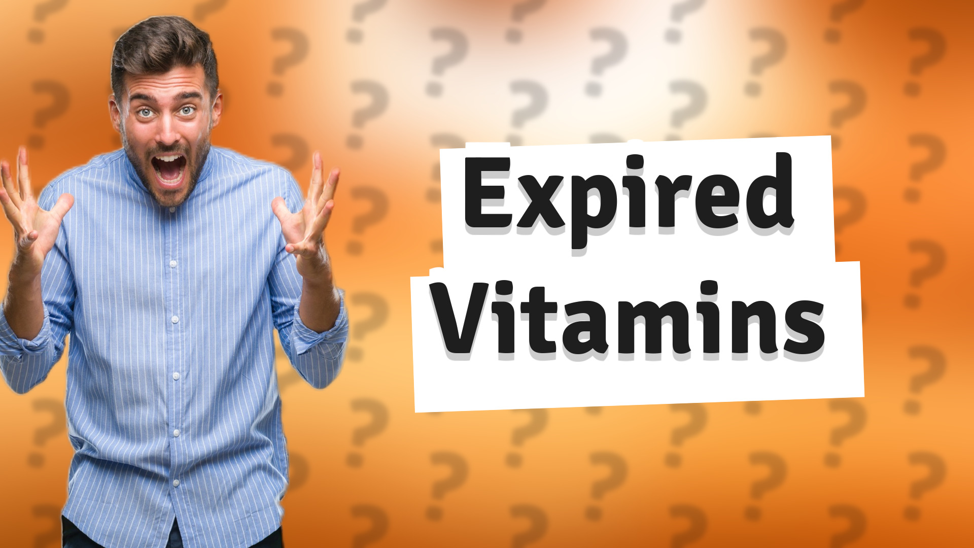 Expired Vitamins