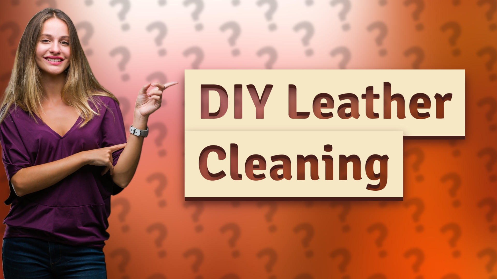 DIY Leather Cleaning