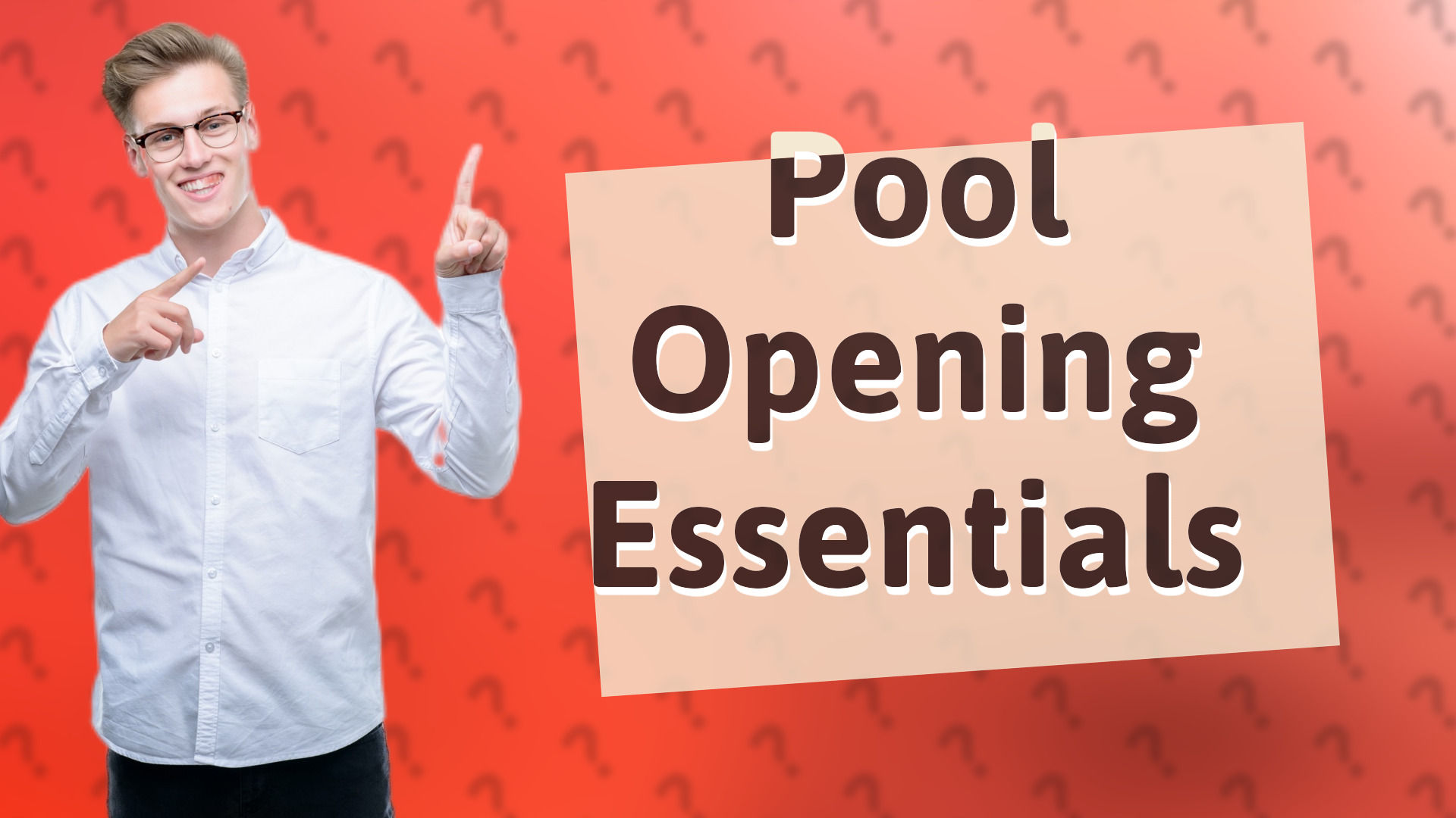 Pool Opening Essentials
