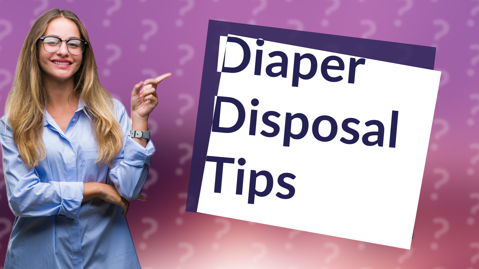 Diaper Disposal Tips