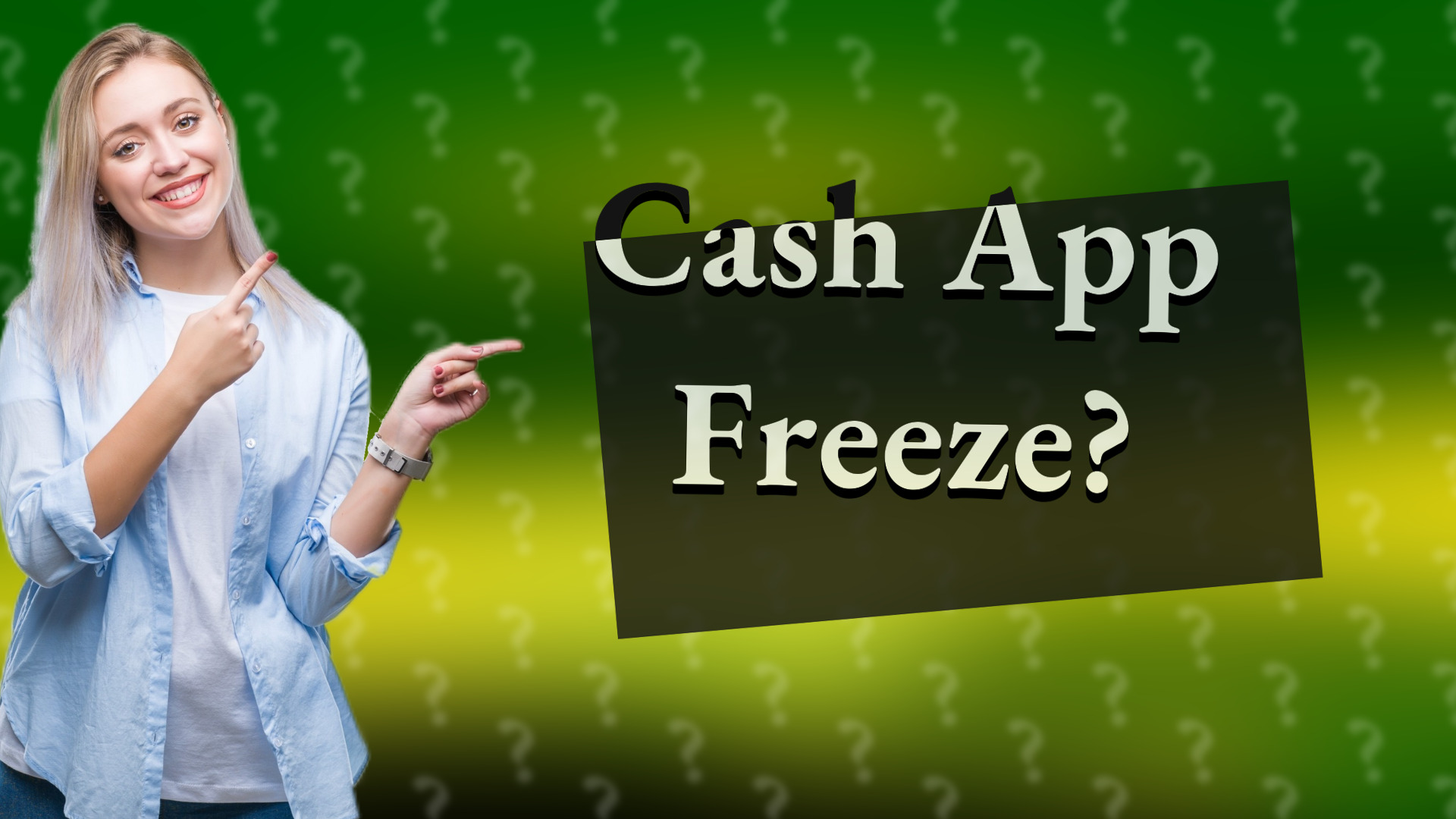 Cash App Freeze?