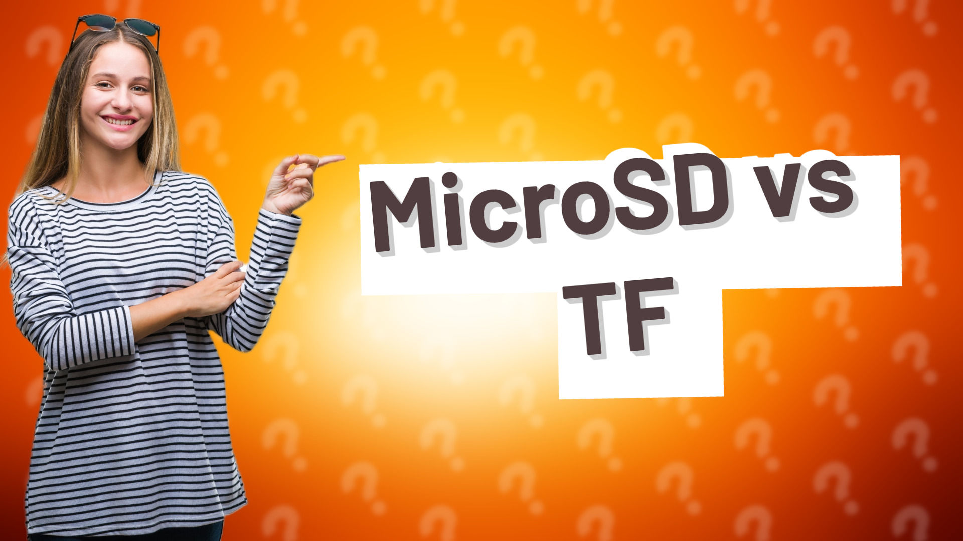 MicroSD vs TF
