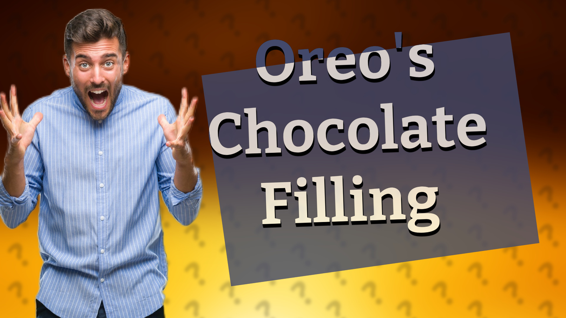 Oreo's Chocolate Filling