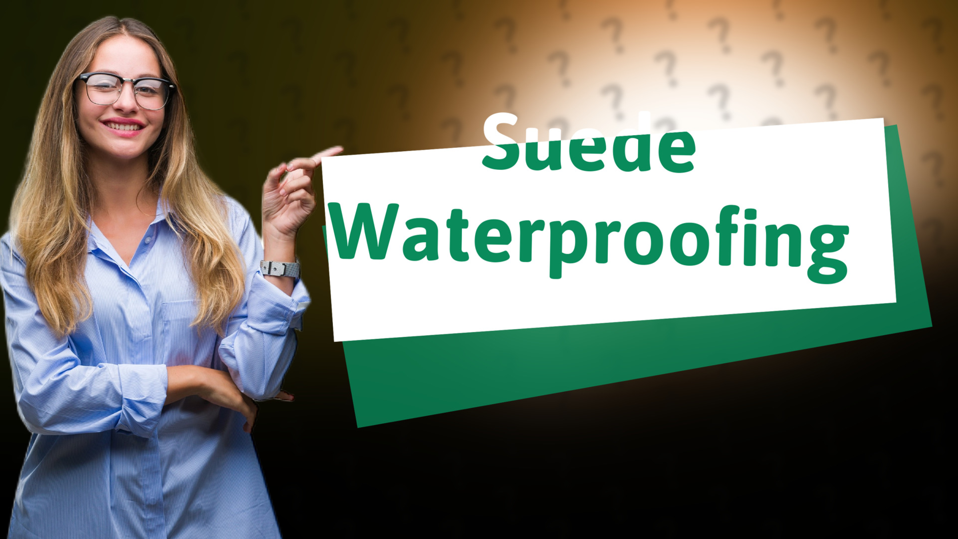 Suede Waterproofing