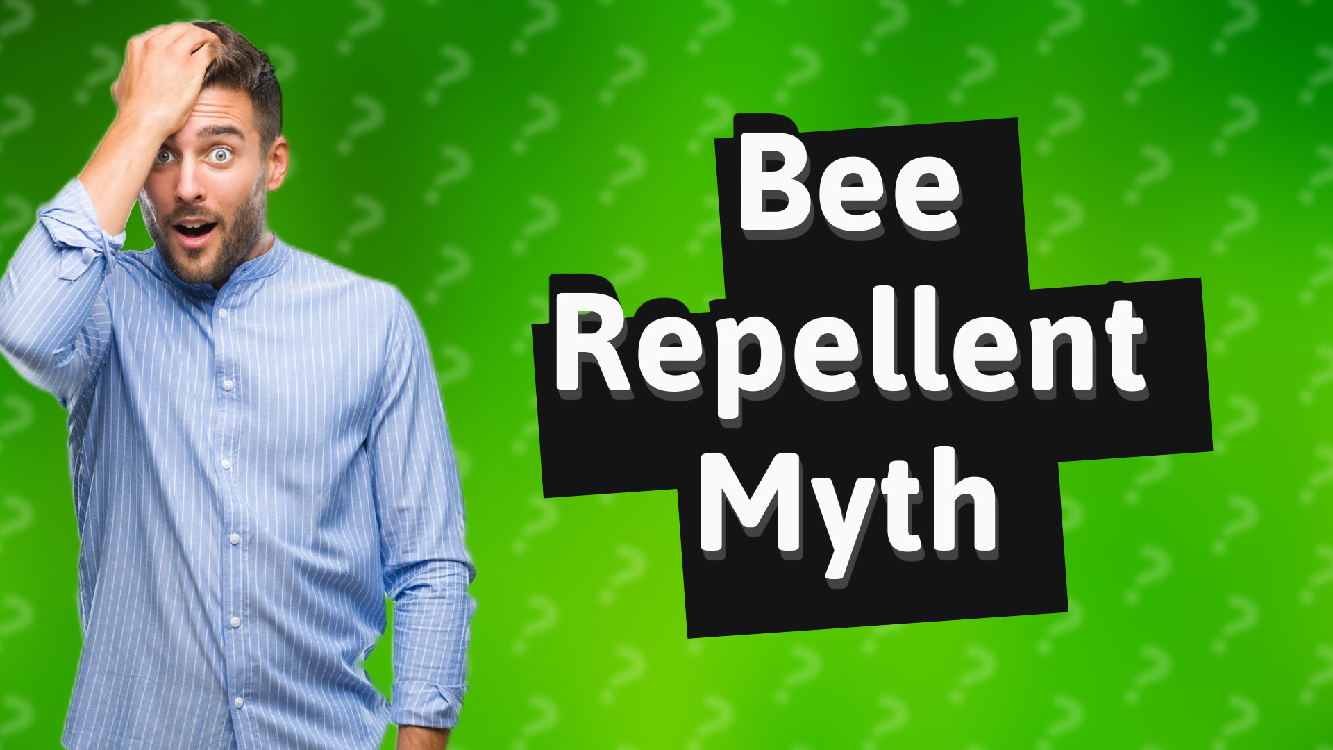 Bee Repellent Myth