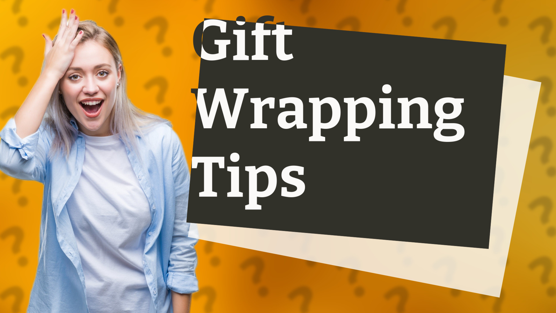 Gift Wrapping Tips