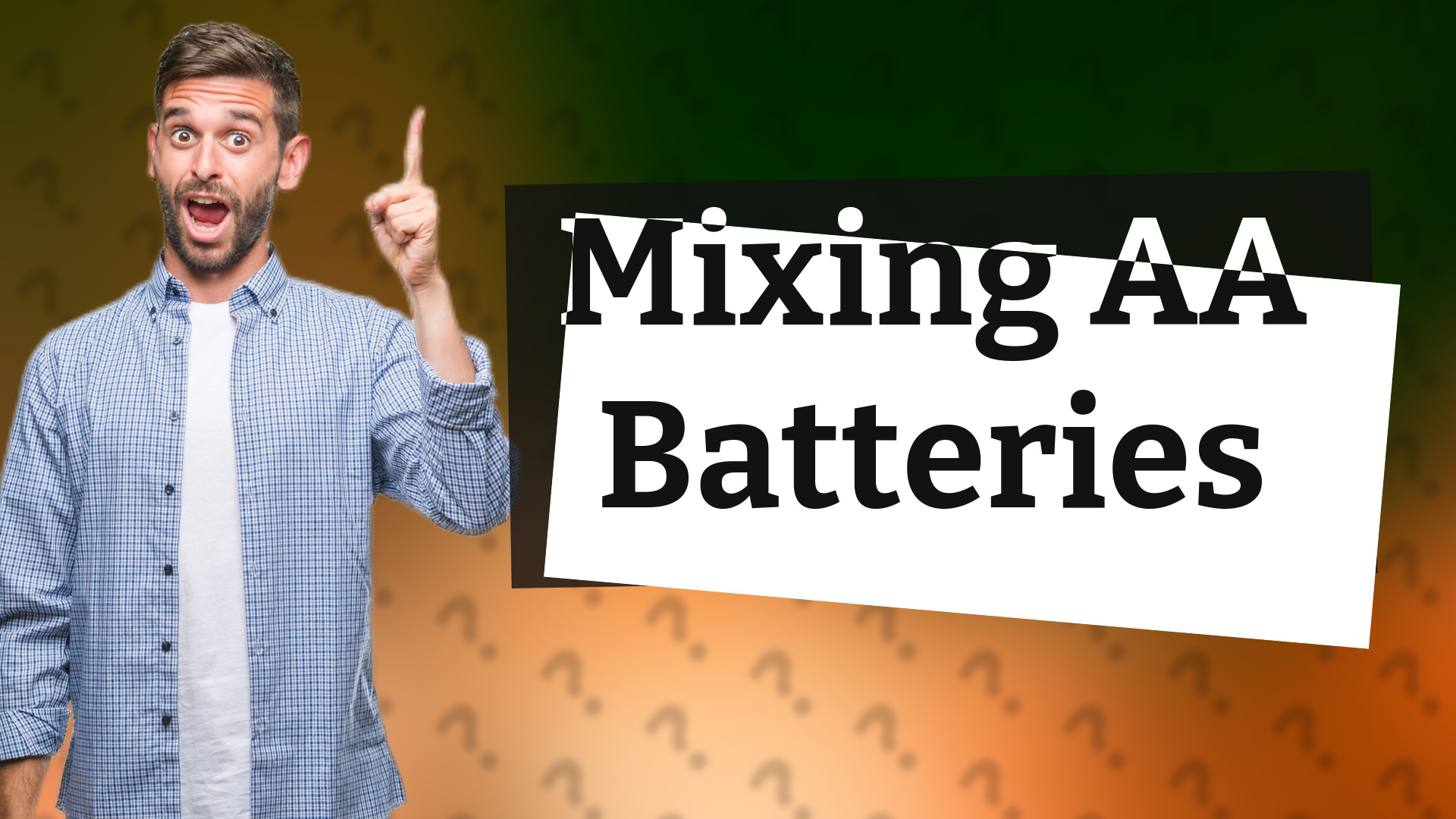 Mixing AA Batteries