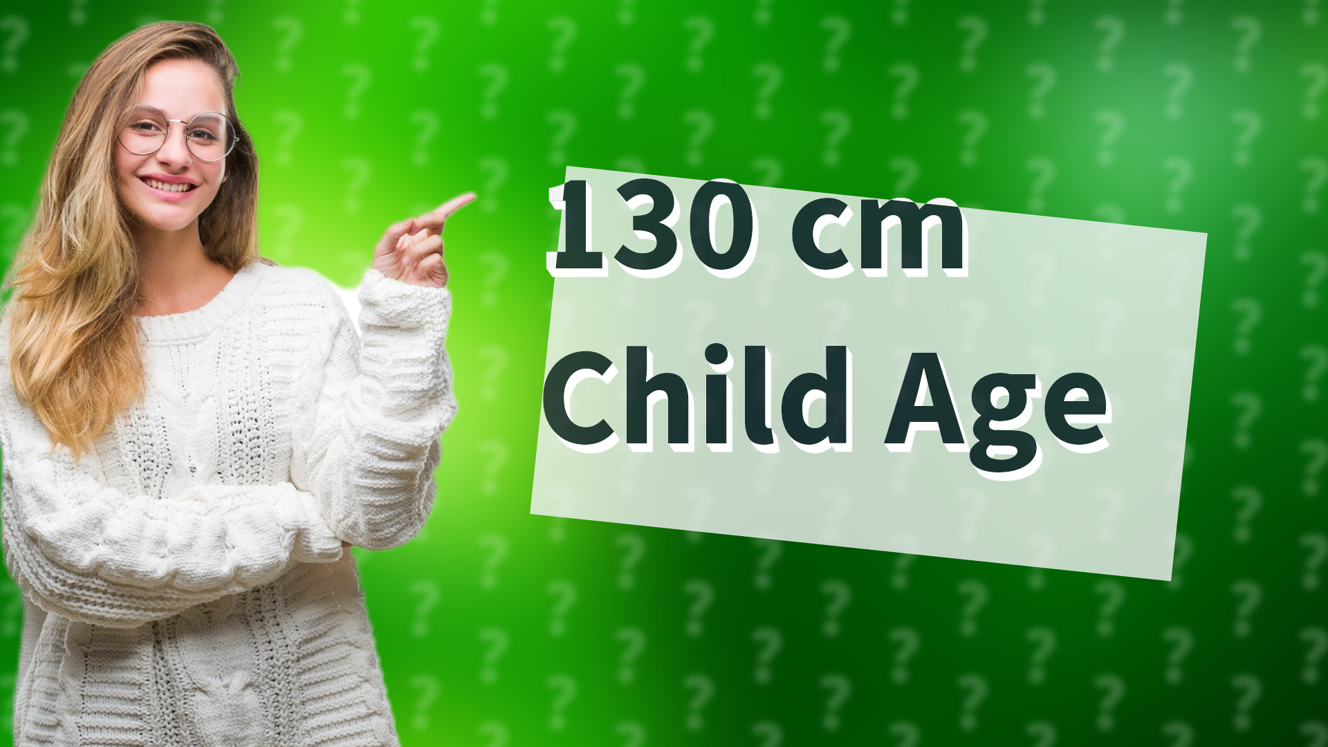 130 cm Child Age