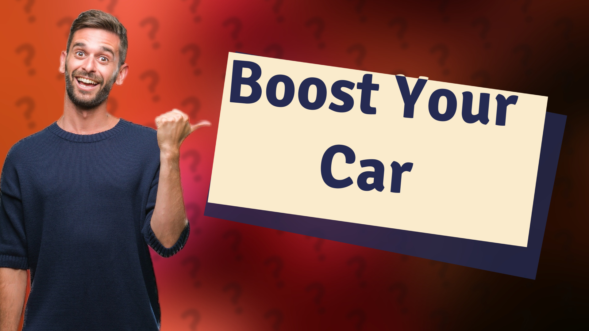 Boost Your Car