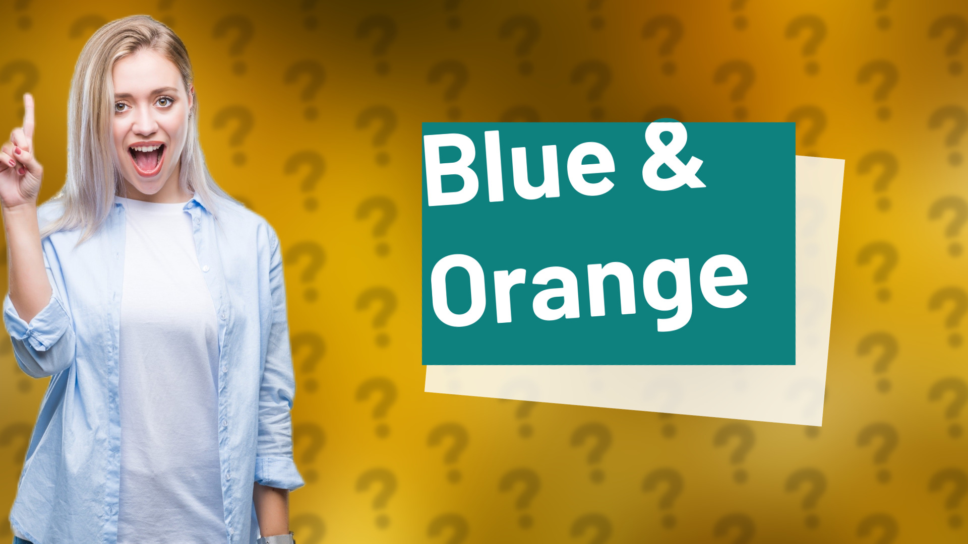 Blue & Orange