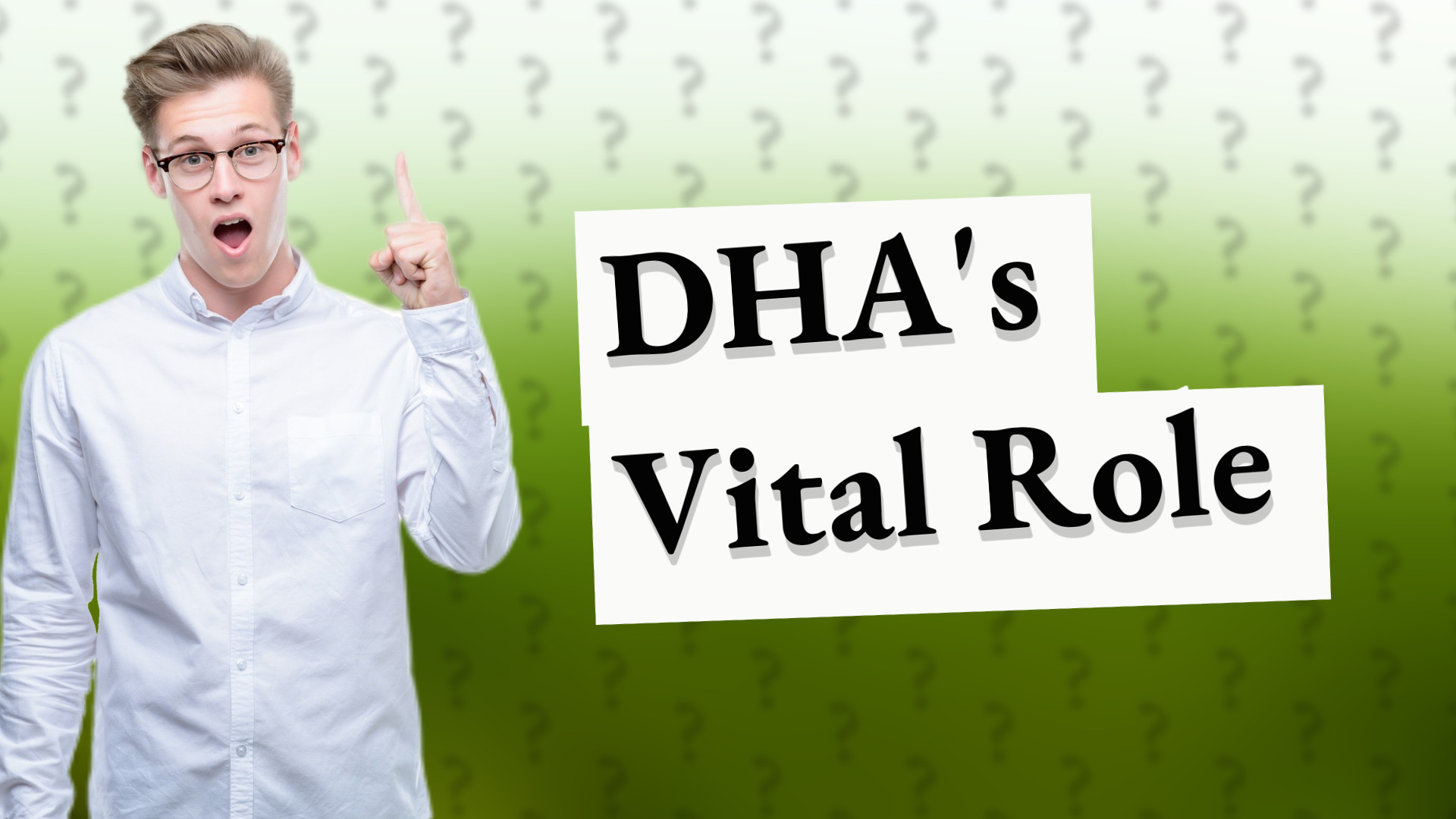 DHA's Vital Role