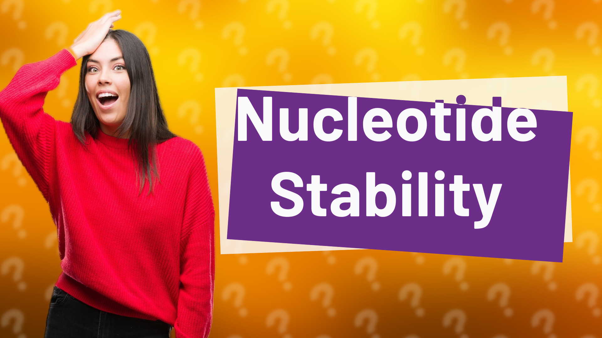 Nucleotide Stability