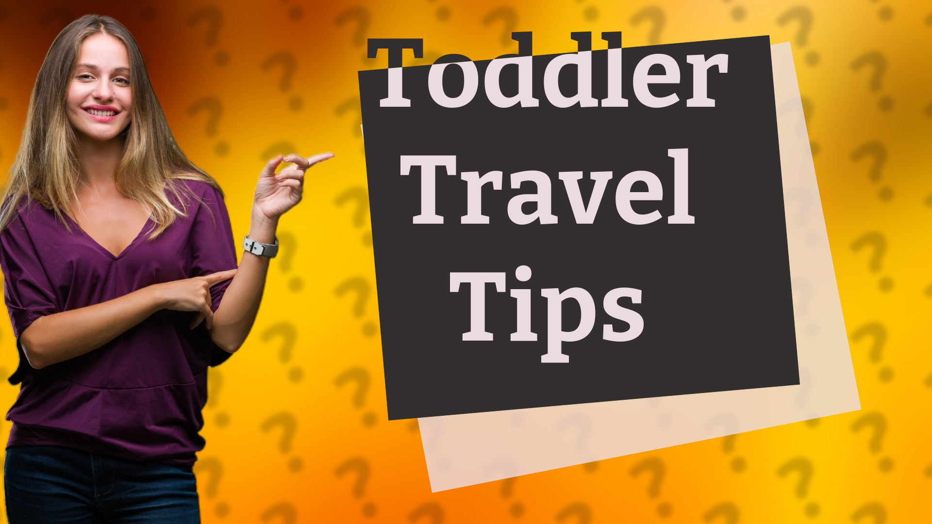 Toddler Travel Tips