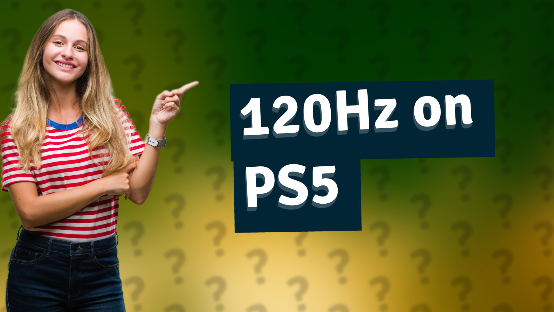 120Hz on PS5