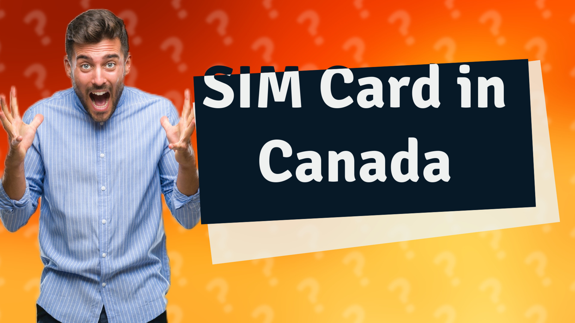 SIM Card in Canada