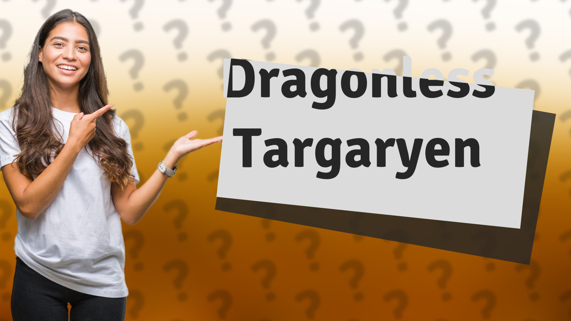 Dragonless Targaryen