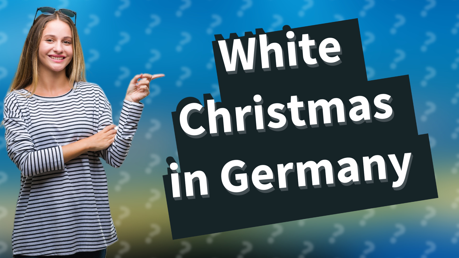 White Christmas in Germany