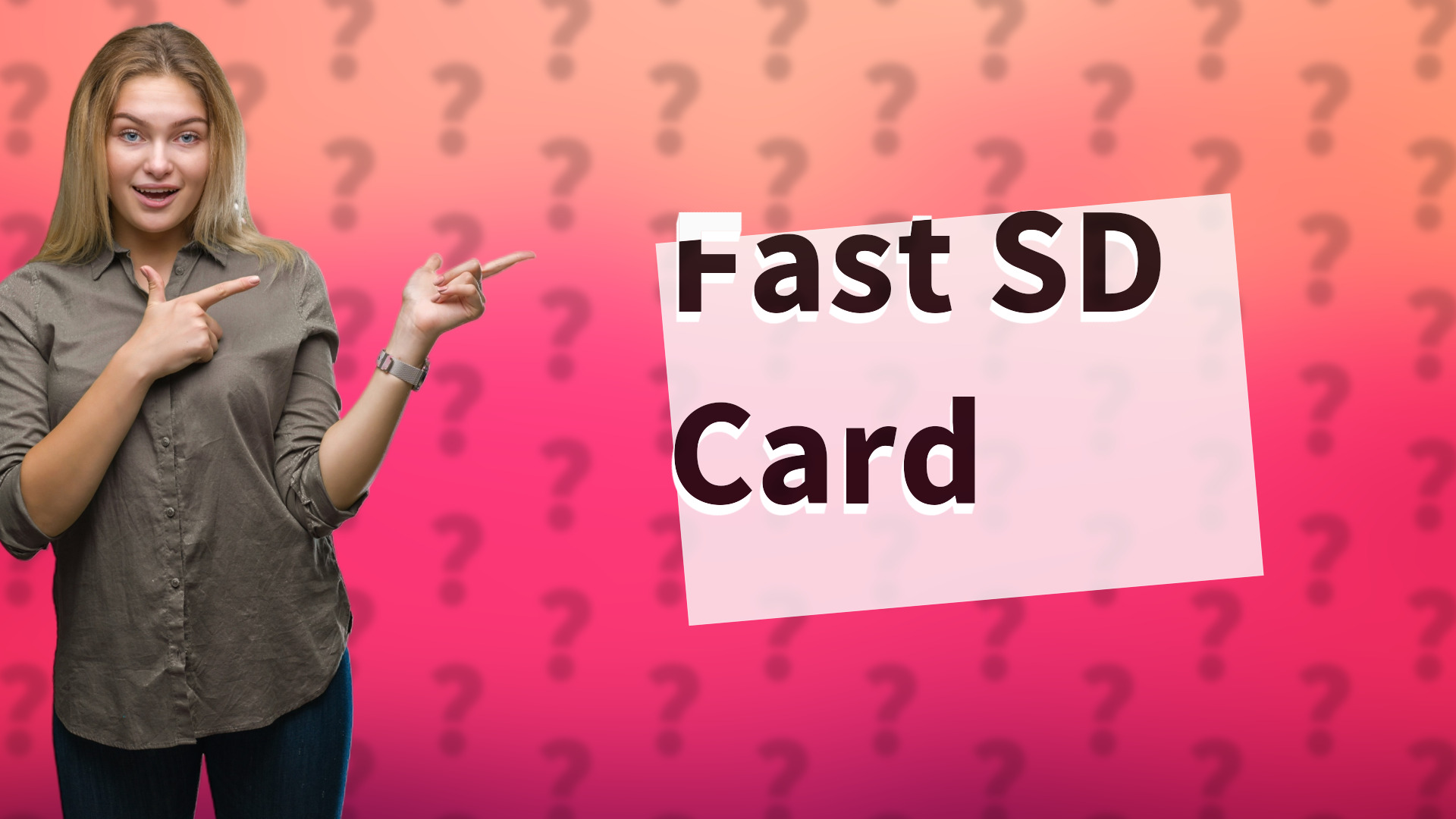 Fast SD Card