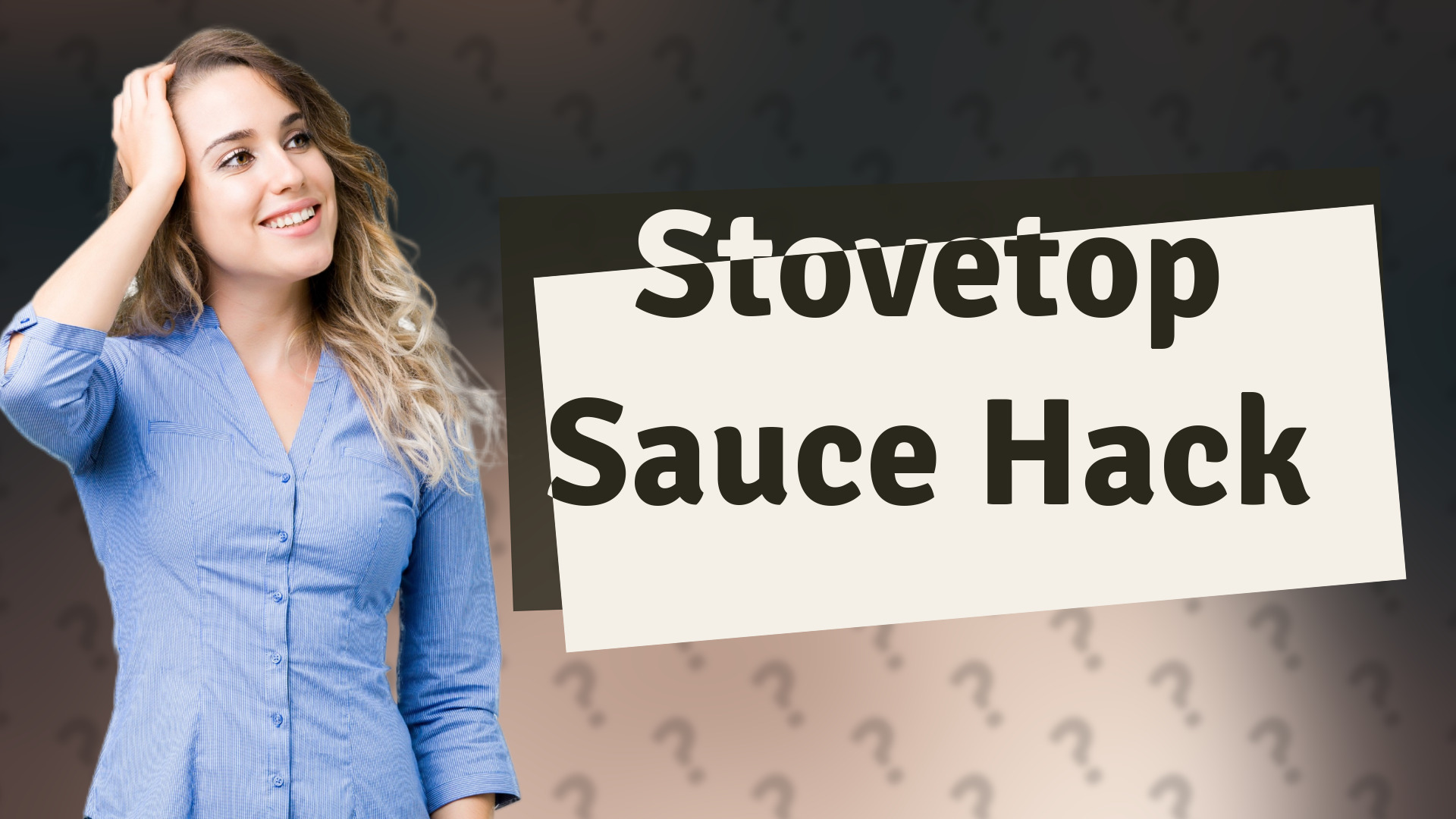 Stovetop Sauce Hack