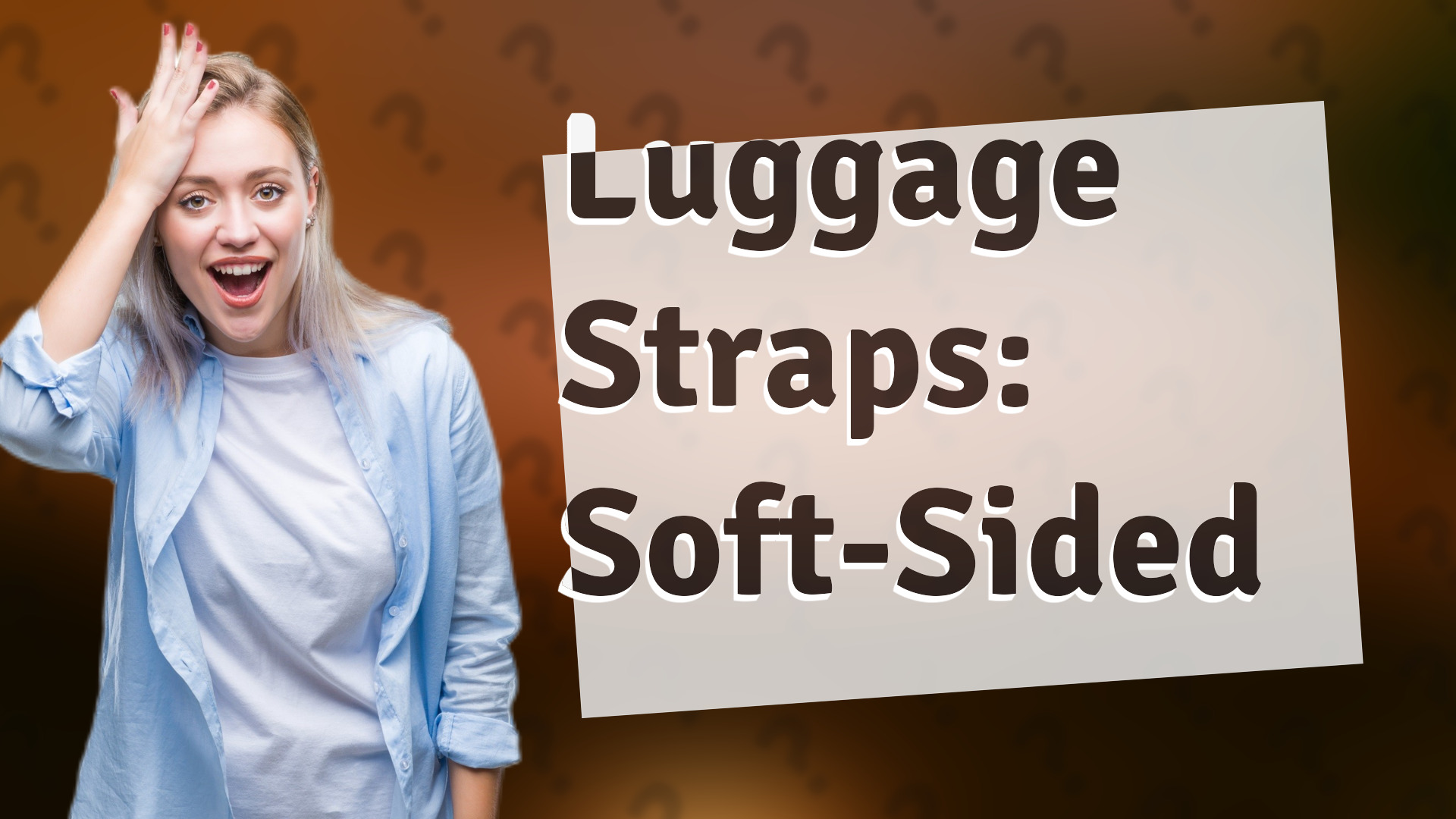 Luggage Straps: Soft-Sided